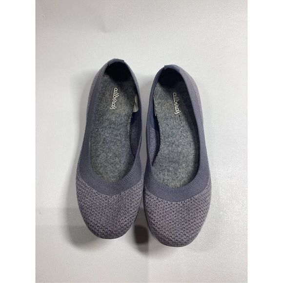 Allbirds Tree Blazers Rare Seashell Gray Flats | Eco-Friendly Lightweight Flat - Picture 3 of 15